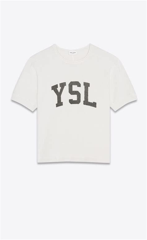 t shirt ysl homme|ysl t shirt vintage.